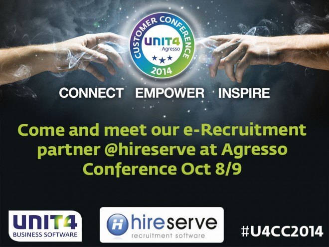 Image promoting UNIT4 Agresso Conference